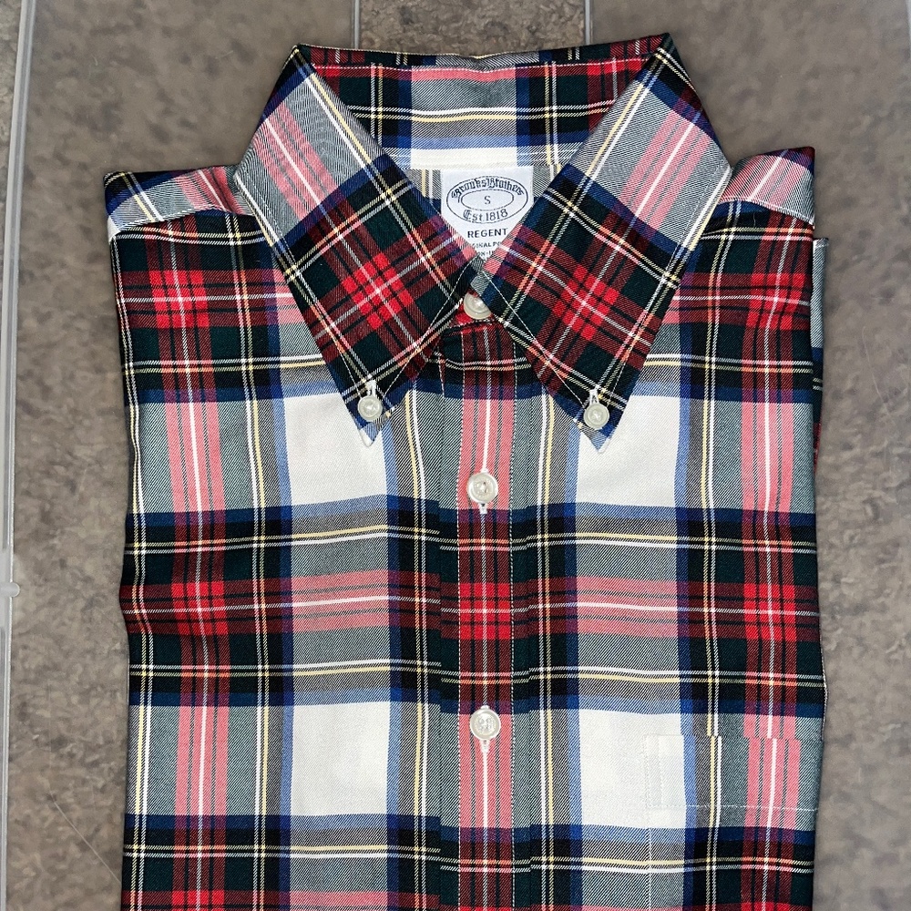 Brooks Brothers Tartan Sport Shirt